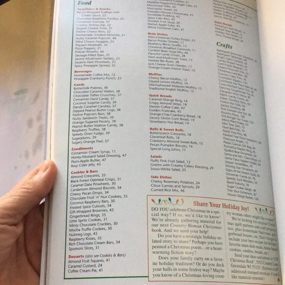 Country Woman Christmas 1999 hard cover book - Picture 5 of 11